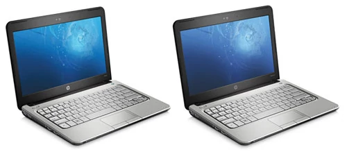 HP Pavilion DM1 (po lewej) i HP/Compaq Mini 311 wyglądają niemal identycznie. fot. NotebookItalia.