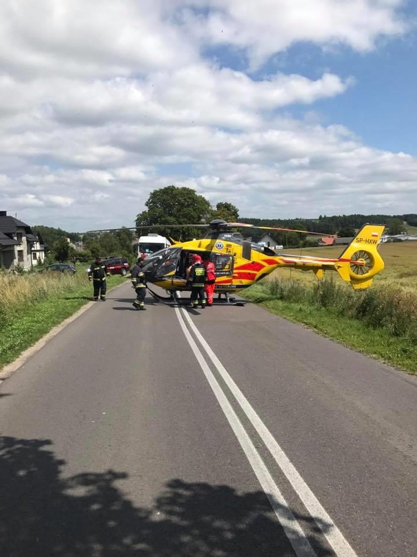 Wyprzedzała na łuku, wioząc dwoje dzieci. Doszło do tragedii