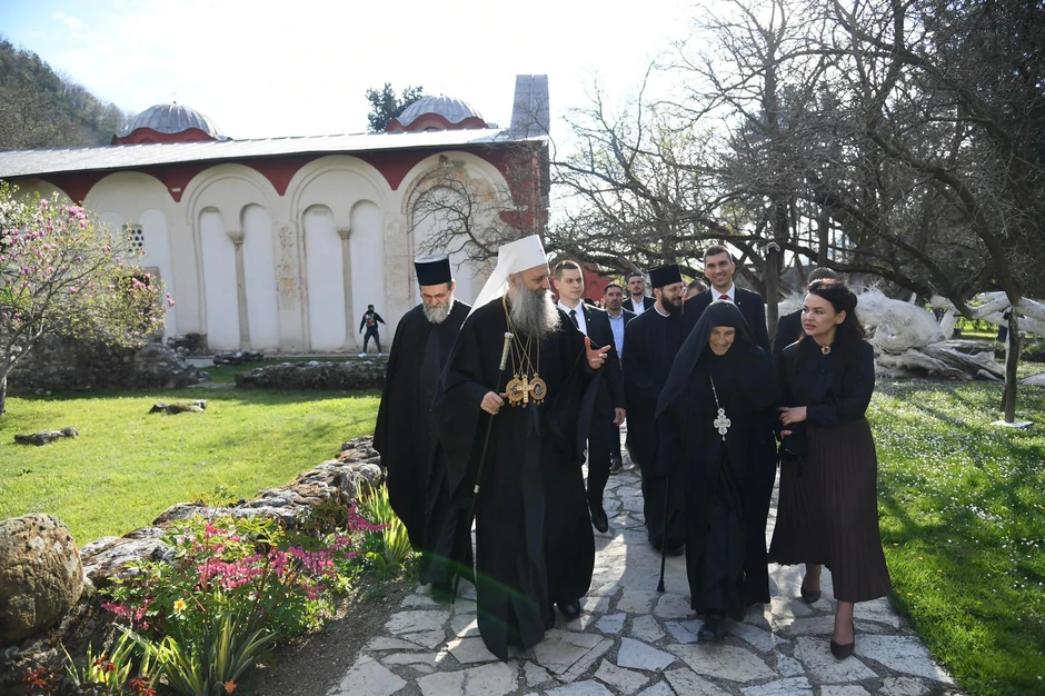 Patrijarh Porfirije u Peći