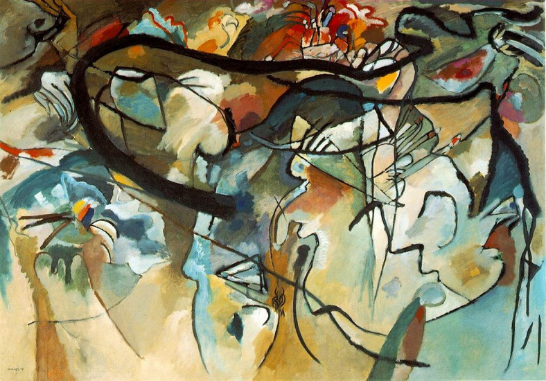 Wassily Kandinsky, „Kompozycja V”, 1911, © 2013 Artists Rights Society (ARS), Nowy Jork/ADAGP, Paryż, zdj. dzięki uprzejmości Neue Galerie, Nowy Jork