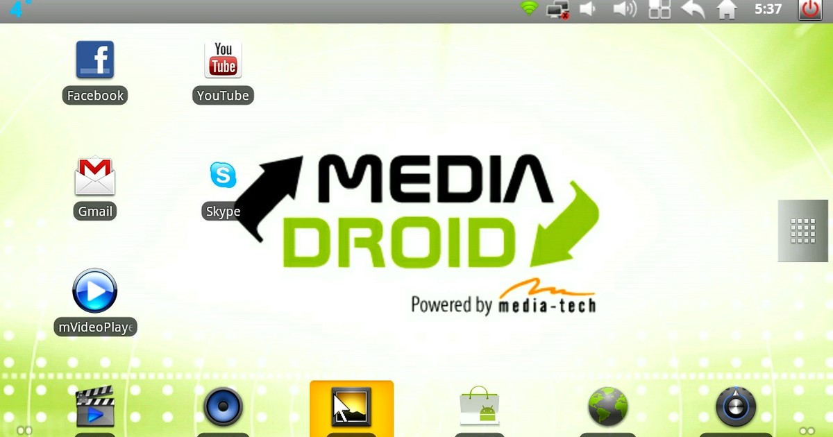 Media Droid w TV, full HD, VOD, Android 2.3...