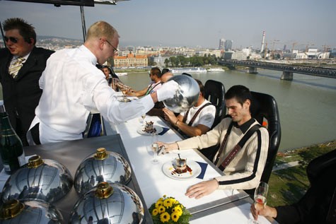 Dinner in the Sky - Bratysława