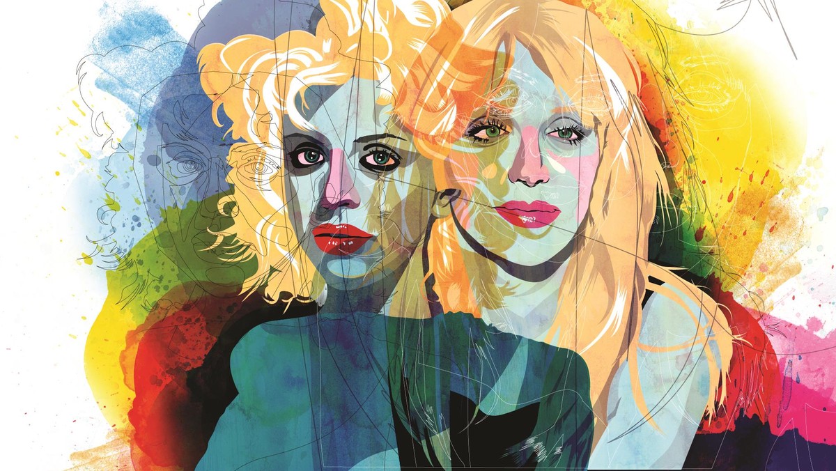 courtney love ilustracja 