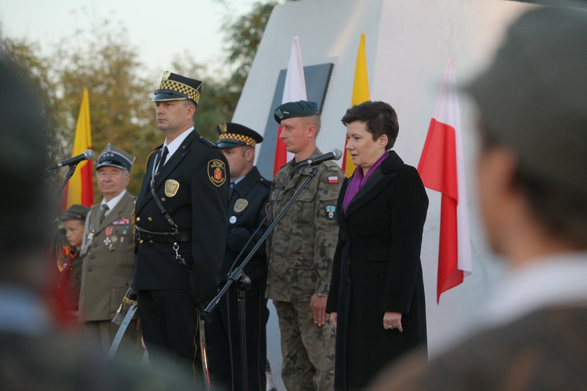 70. rocznica upadku Powstania Warszawskiego przy Pomniku Polski Walczącej