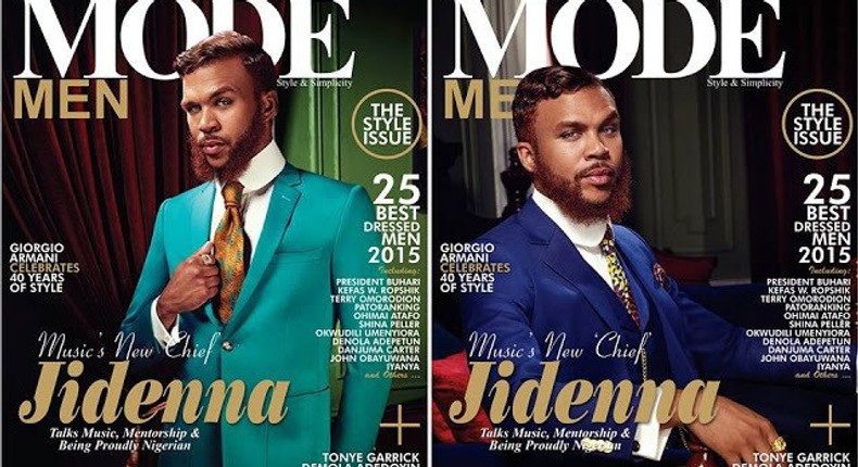 Jidenna for Mode Men September 2015 issue