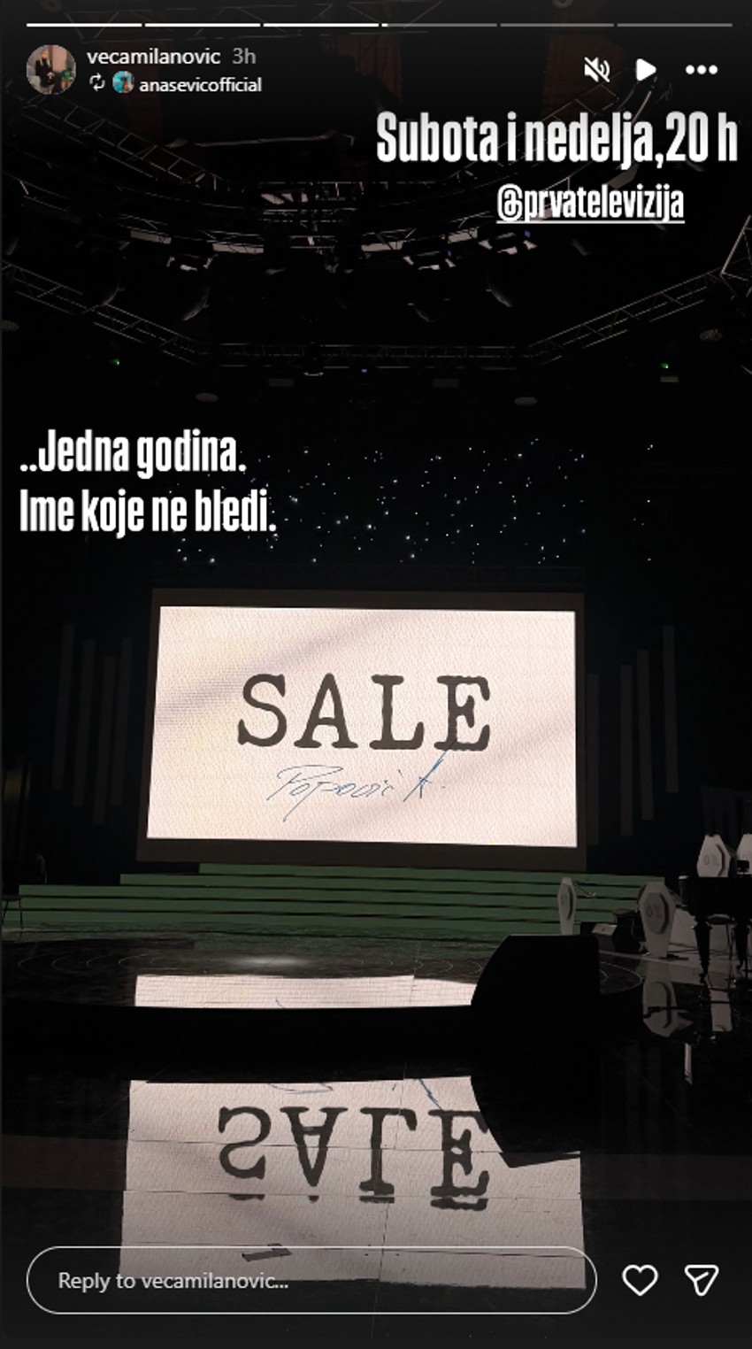 Objava Vesne Milanović