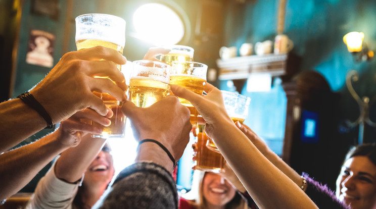Meglepő eredményt hozott az országok közötti különbség az alkoholfogyasztás tekintetében Fotó: Shutterstock