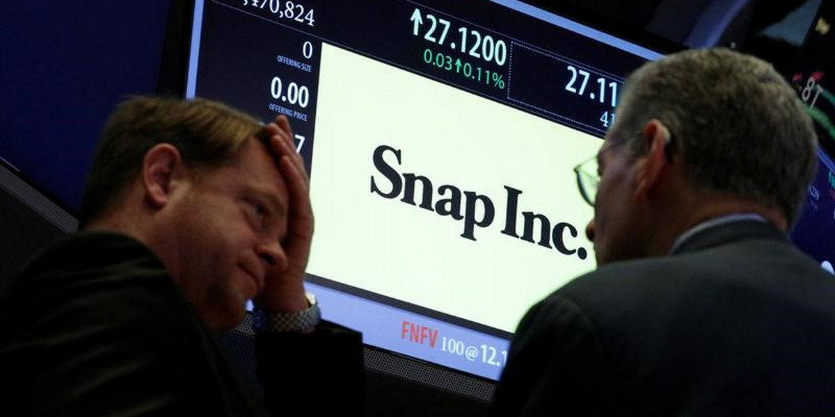 Snap's stock may have more room to fall — to single digits