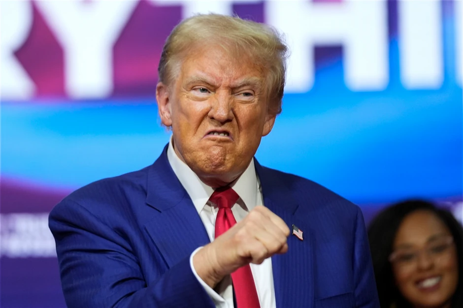 Donald Tramp na skupu u Ouksu u Pensilvaniji 14. oktobra