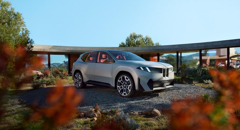 BMW has released the first images of it's new electric SUV, the Vision Neue Klasse X.BMW