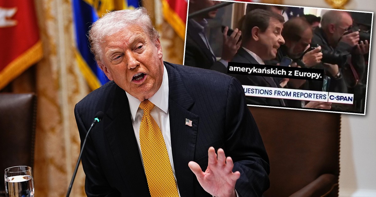 Polski dziennikarz zadał Trumpowi niewygodne pytanie. Obok był Orban