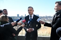 Broń atomowa dla Polski? Prezydent Andrzej Duda o spotkaniu z Donaldem Tuskiem