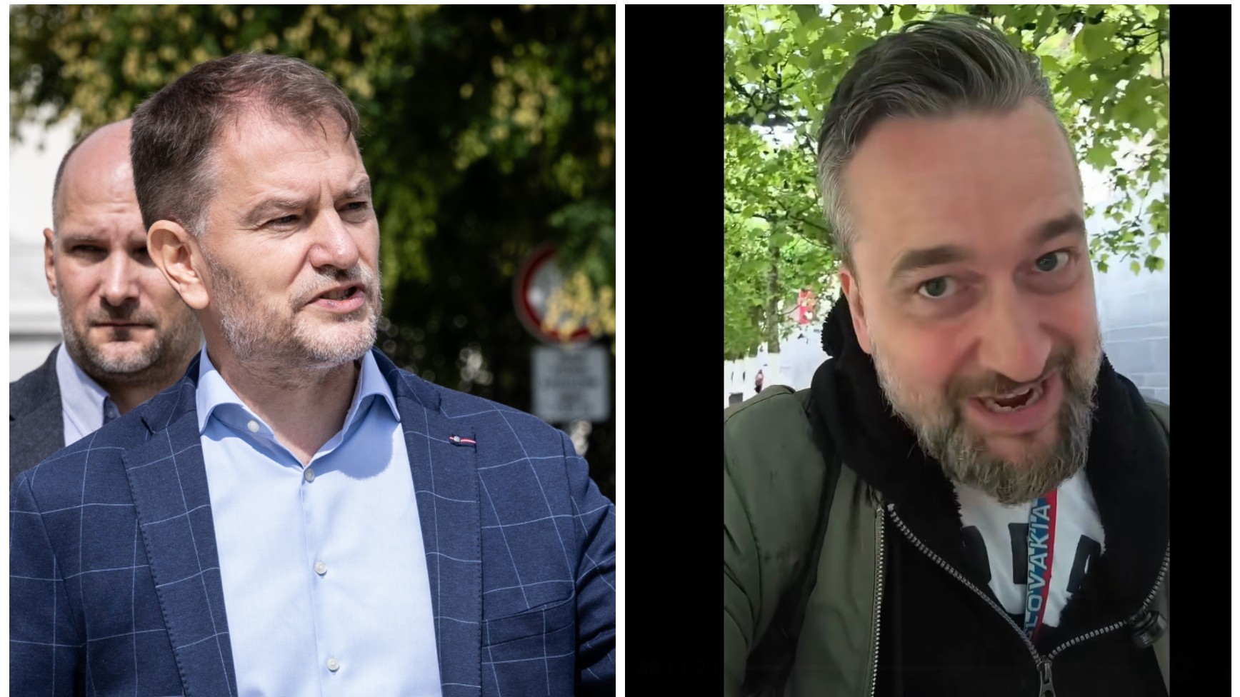 Igor Matovič a Ľuboš Blaha