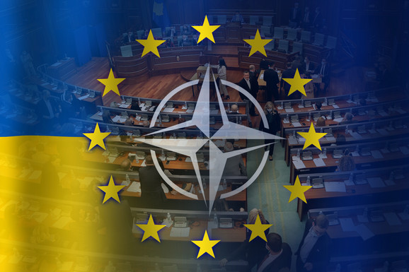 Slika broj 1049034. PRIŠTINA "JURIŠA" NA NATO Savet Evrope joj je usputna stanica do mesta u "predsoblju" Alijanse, ali bi ideja mogla da bude SASEČENA U KORENU