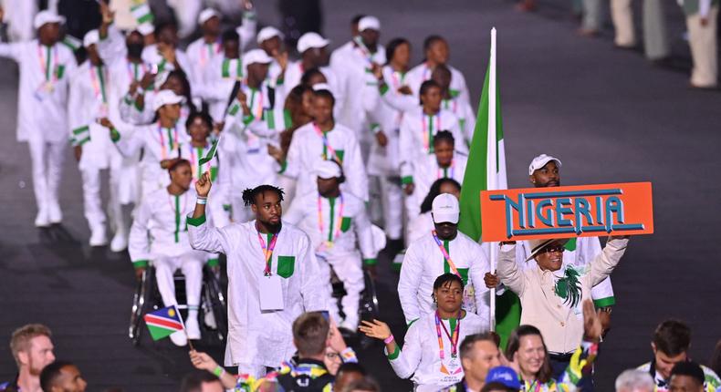 Team Nigeria show off style at 2022 Commonwealth Games opening ceremony with 94 athletes 