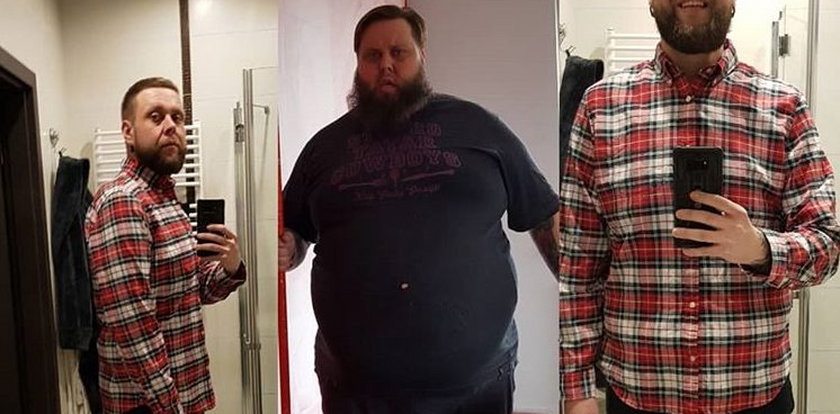 Big Boy z "Gogglebox" zrzucił 170 kilogramów. Pomogły mu 3 rzeczy. Wśród nich nie ma diety