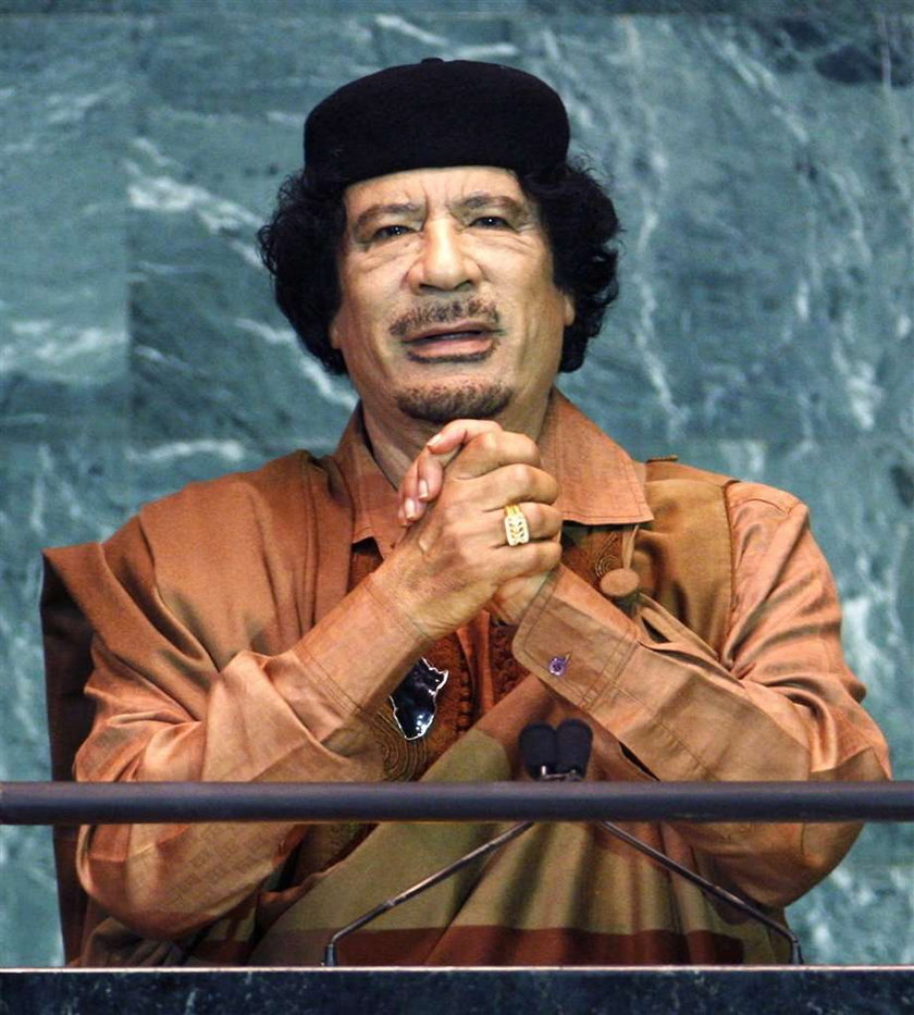 Kaddafi żywił się odpadkami, tym co znaleźli jego ludzie