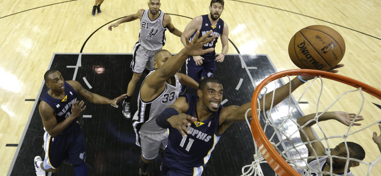 NBA: San Antonio Spurs rozbili Memphis Grizzlies w pierwszym meczu finału Konferencji Zachodniej