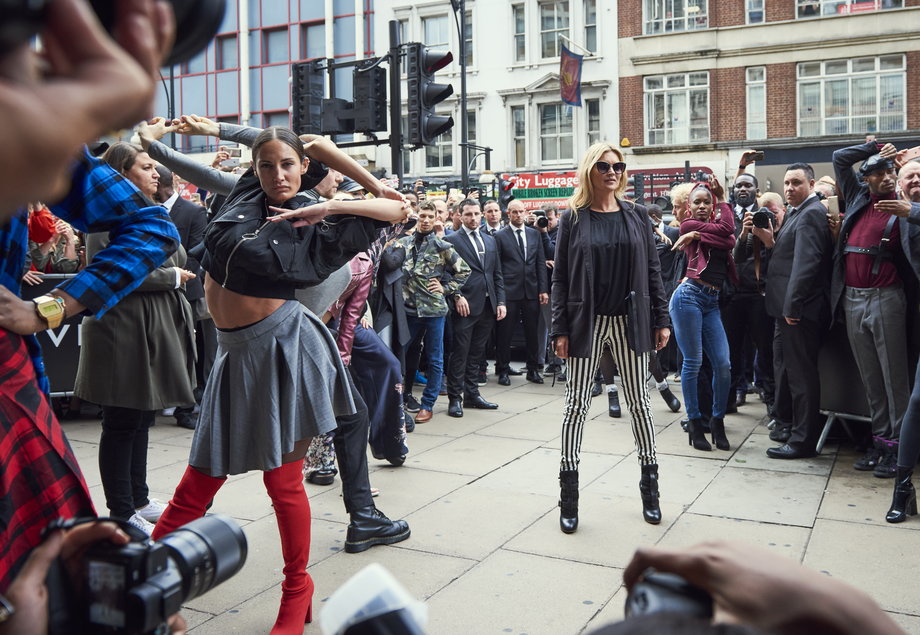 Wydarzenie uświetniła Kate Moss, twarz jesienno-zimowej kampanii Reserved