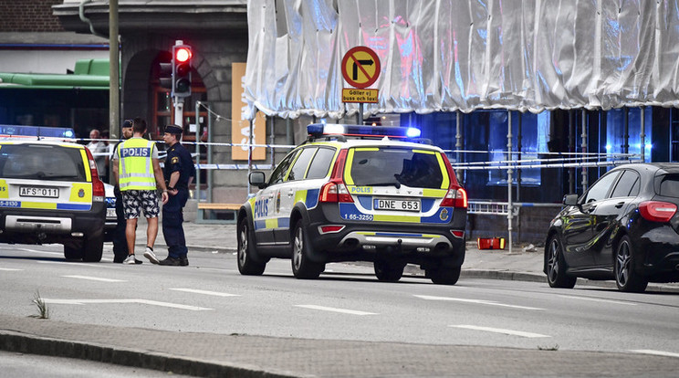 Lövöldözés volt Malmöben /Fotó: MTI - AP Johan Nilsson