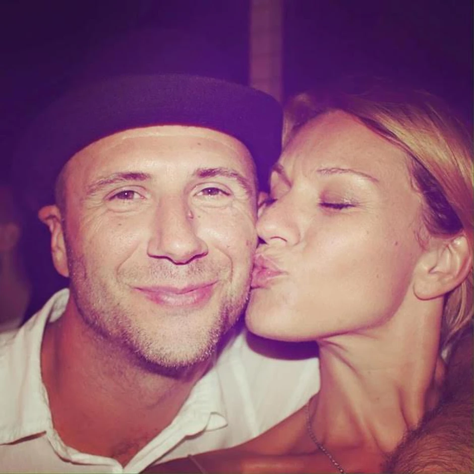 Sonja Bakić sa suprugom danas