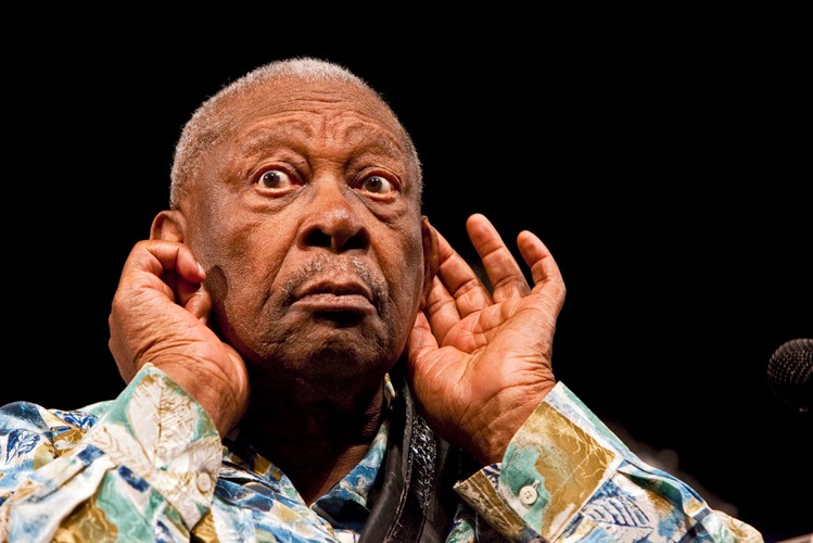 B.B. King podczas występu na New Orleans Jazz and Heritage Festival w 2010 roku