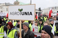 Protest rolników w Warszawie