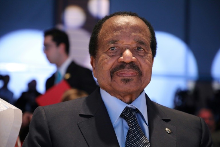 Cameroon President Biya has been accused of using force on protesters (AFP)