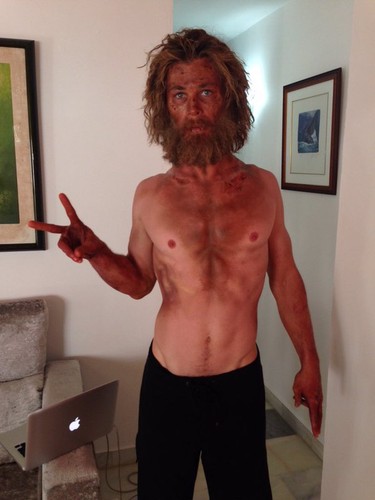 Chris Hemsworth po pracy nad obrazem Rona Howarda
