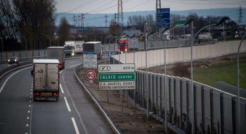 The mayor of Calais has banned people from gathering in the zone near the city's port which was home to the notorious Jungle camp until October when it was destroyed by authorities