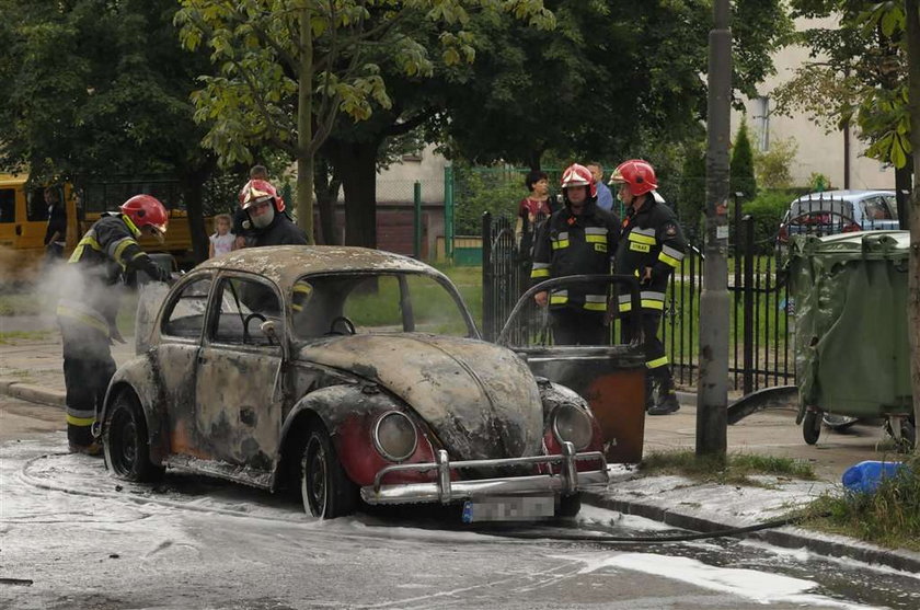 Wybuch przed domem Tuska. FOTO