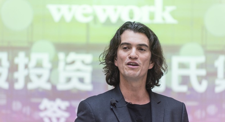 WeWork cofounder Adam Neumann.