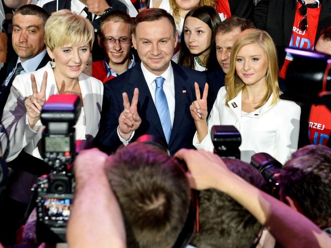 Agata Kornhauser-Duda, Andrzej Duda i Kinga Duda