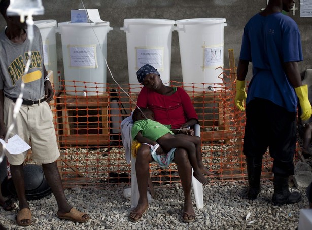 Cholera na Haiti zabija setki ludzi