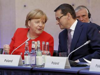 Mateusz Morawiecki, Angela Merkel
