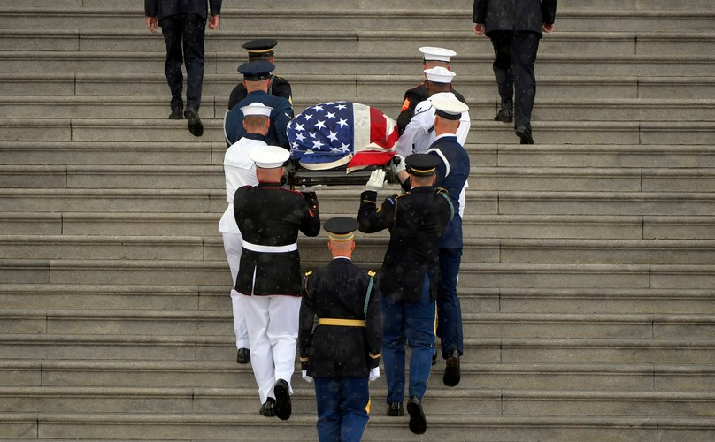 John McCain pożegnanie