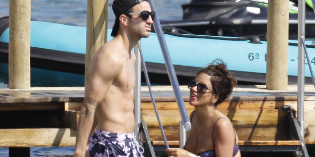 Cesc Fabregas i Daniella Semaan