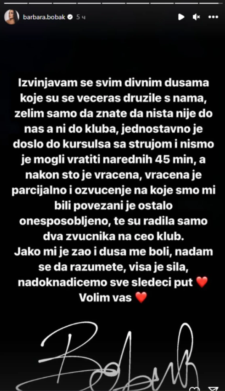 Objava Barbare Bobak