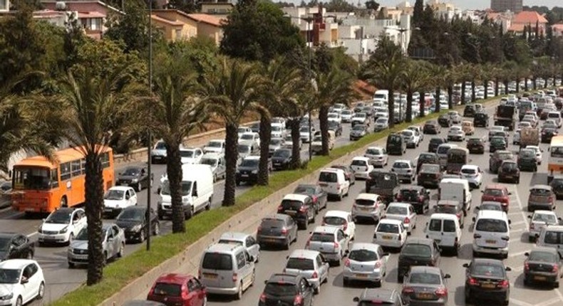 Traffic-congestion in Algeria