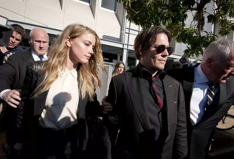 Amber Heard i Johnny Depp/ Fairfax Media / GettyImages 