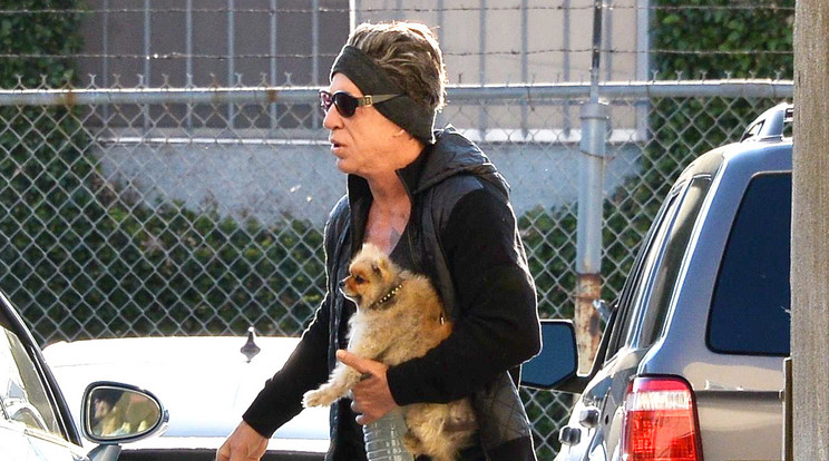 Mickey Rourke nagymama külsejét öltötte magára / Fotó: Northfoto