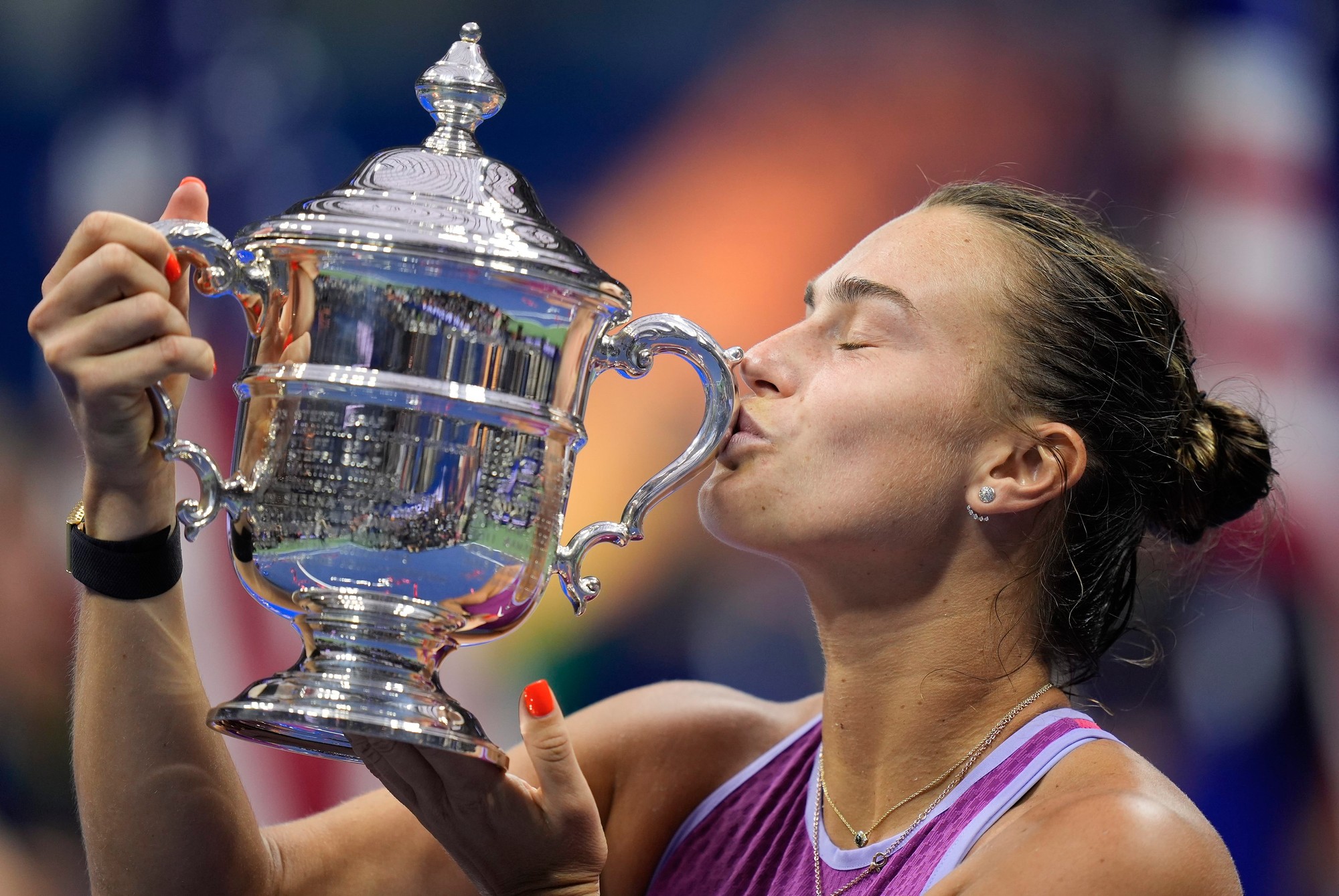 Bieloruská tenistka Arina Sobolenková triumfovala prvýkrát v kariére na grandslamovom turnaji US Open.