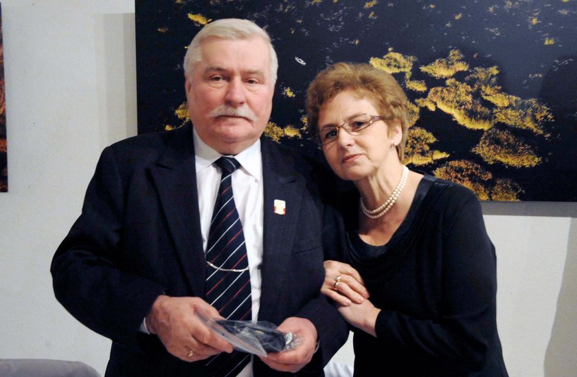 Danuta i Lech Wałęsowie