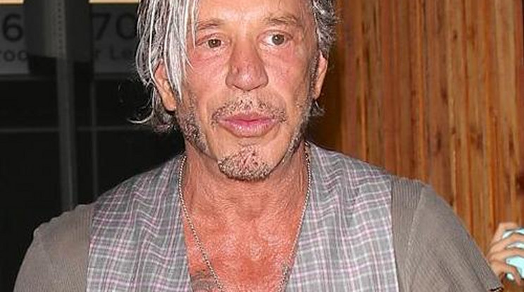 Meg akarta magát ölni Mickey Rourke