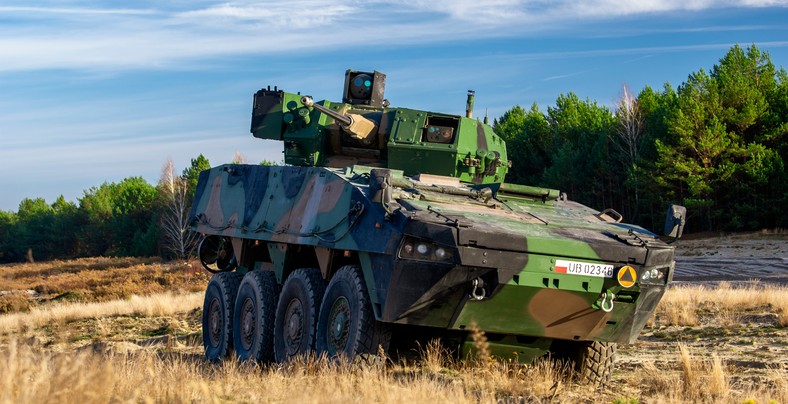 KTO Rosomak ze zintegrowanym systemem wieżowym ZSSW-30