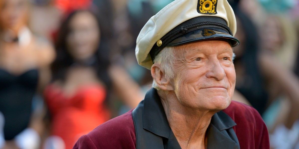 Hugh Hefner zmarł we własnym domu w wieku 91 lat