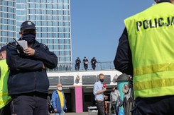 Protest przedsiębiorców w Warszawie. 'Policja dokonała zatrzymań prewencyjnych'