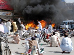 Tak wygląda zamach, w którym ginie tłum