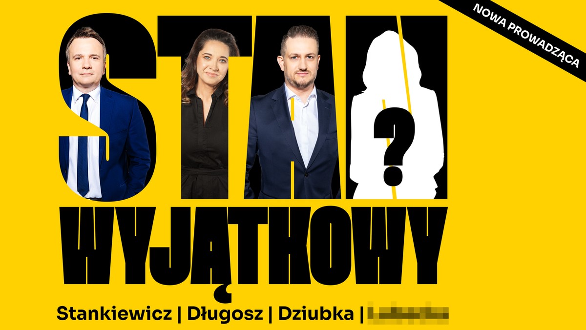 "Stan Wyjątkowy", jakiego nie było. Stankiewicz, Długosz, Dziubka i nowa prowadząca