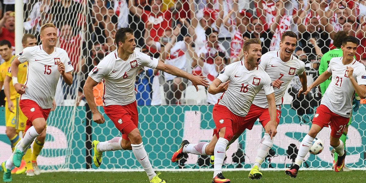 Euro 2016 Ukraina Polska 01 Biało Czerwoni W 18 Finału Euro 2016 